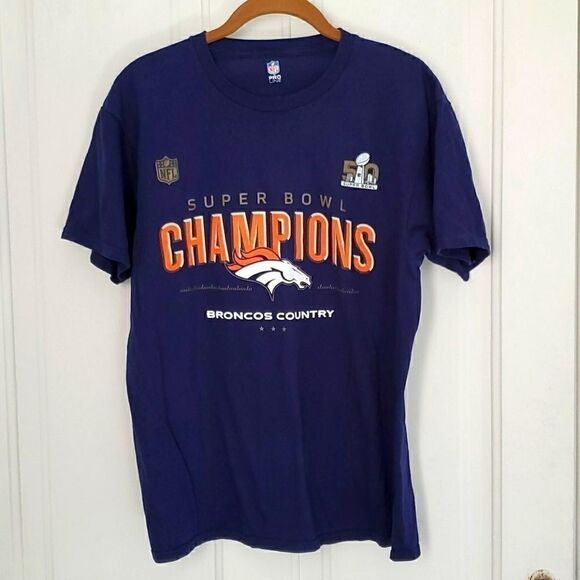 NFL Broncos Championship Tshirt  - Picture 1 of 6